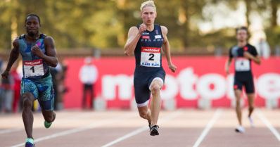 Samuli Samuelssonille komea Suomen ennätys satasella