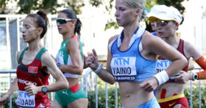 Alisa Vainio Euroopan kärkipäässä MM-maratonilla
