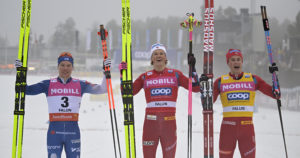Hiihtäjä Lauri Vuoriselle viimeinkin henkilökohtainen palkintosija