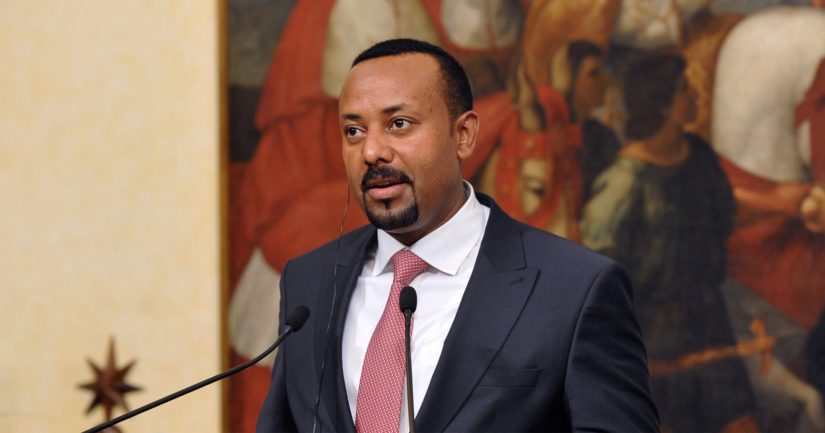 Pääministeri Abiy Ahmedin ansioiksi on luettu erityisesti Eritrean kanssa solmittu rauhansopimus.