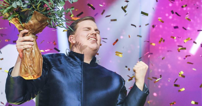 Aksel Kankaanranta voitti Suomen viisukarsinnat, mutta kisamatka jäi ainakin toistaiseksi kokematta.