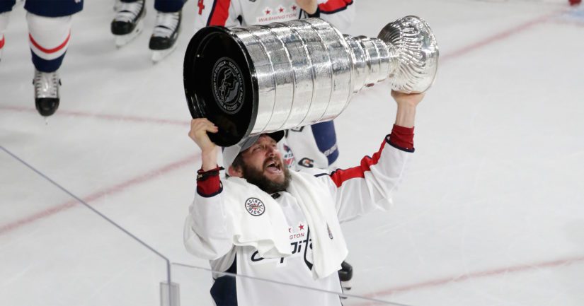 Washington Capitalsissa pelaava Aleksander Ovetshkin on Venäjän merkittävin jääkiekkotähti.