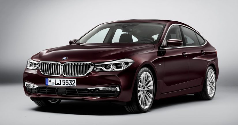 Uutuus asettuu BMW:n mallistossa 5- ja 7-sarjojen väliin, mitä on korostettu myös muotoilulla.