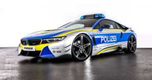 Saksan poliisi sai AC Schnitzerin tuunaaman BMW i8:n – autoa käytetään kuitenkin vain mainostarkoituksiin