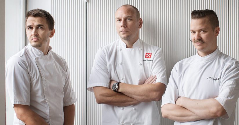 Suomen Bocuse d'Or -edustajaksi kaudelle 2018–2019 hakevat Benjamin Frostell, Tommi Tuominen ja Ismo Sipeläinen.