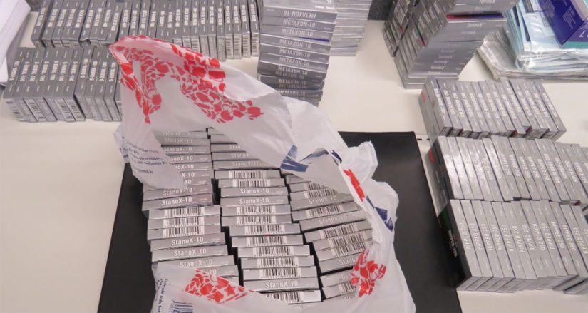Poliisi sai takavarikoitua esitutkinnan aikana yli 500 käyttöjakson verran dopingaineita.