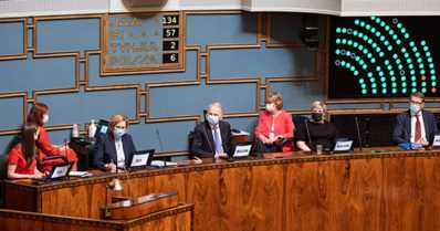 Eduskunta hyväksyi EU:n elpymispaketin äänin 134–57 – katso kuinka kansanedustajat äänestivät