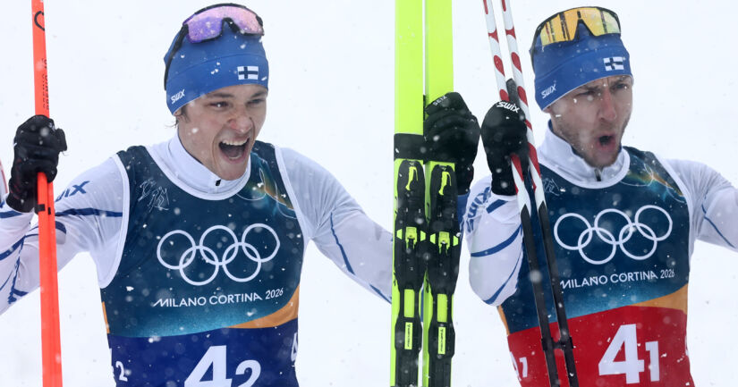 Suomen mitalitili kirkastui hopealla – Herola ja Hirvonen taistelivat lumipyryssä!