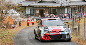 Kalle Rovanperällä ei jakoa voittoon Japanissa