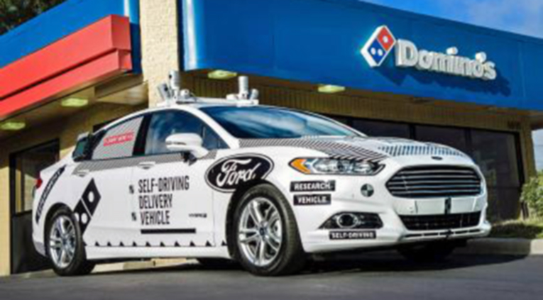 Yhtiö on tekemässä yhteistyötä Domino´sin autonomisten pizzakuljetusten toteuttamiseksi.