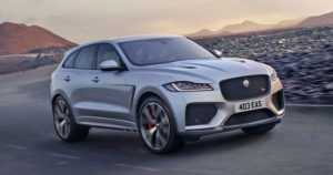 Jaguar esitteli ensimmäisen muskelimaasturinsa – F-Pace SVR:ssä on 550 hevosvoimaa
