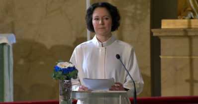 Rouva Jenni Haukio kunnioitti lottia juhlamessun saarnassa – ”Mieleni täyttää syvä kiitollisuus”