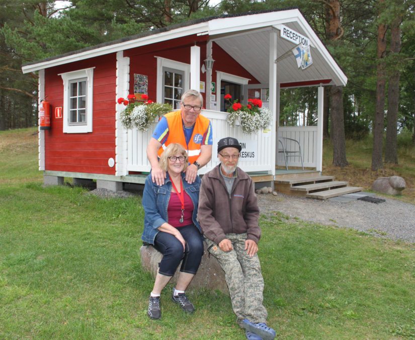 Juha Eskelin lisäksi Himangan Sautinkari on mieluisa tukikohta myös Leila ja Heikki Paldaniukselle.
