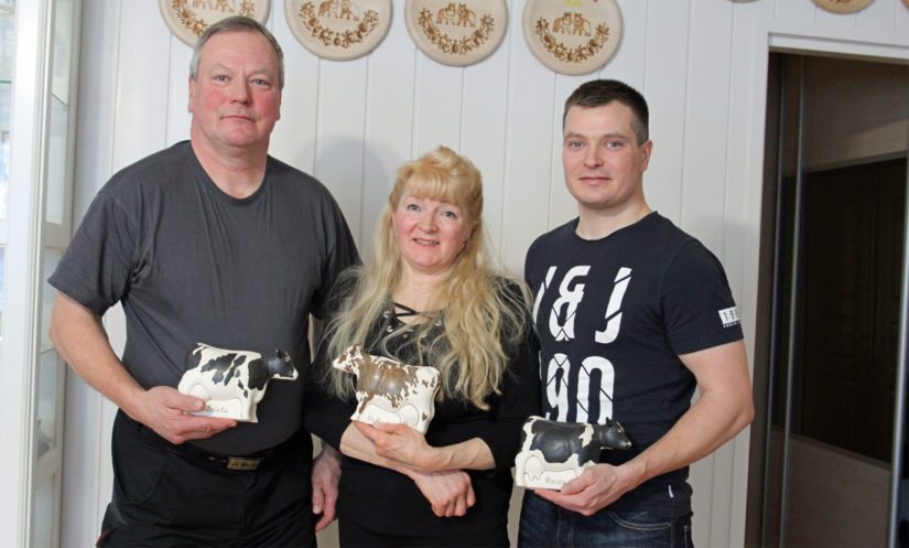Kivirannan tila on palkittu vuosikymmenten saatossa lukuisia kertoja hyvätuotoksisesta karjastaan.