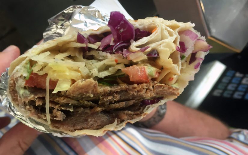 chwedenplatzin grillin Dürüm-kebab... ehkä maailman parhaita.