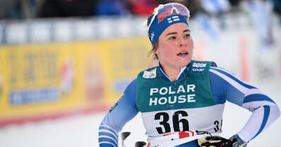 Krista Pärmäkoski palaa kotiin Davosin hiihtoleiriltä – ”Koronavirus vei voiton”