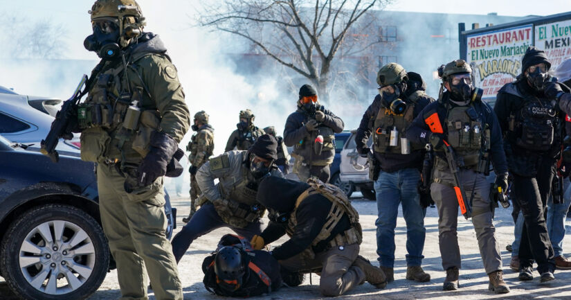 Minnesotan mielenosoitukset kuumenevat – ICE-agentit ampuivat nyt miehen kiinnioton yhteydessä