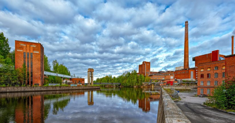 Perinteinen teollisuuskaupunki Nokia oli julman rikoksen tapahtumapaikkana.