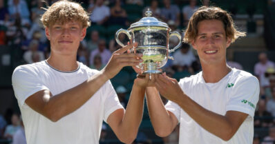 Oskari Paldanius juniorien nelinpelin mestariksi – ”Aivan uskomatonta voittaa Wimbledon”