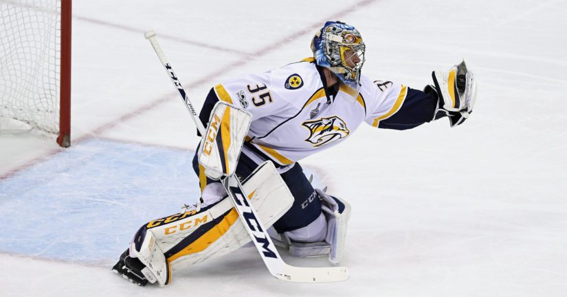 Pekka Rinne rakensi maalille taas muurin – taistelu Stanley Cupista tasoittui