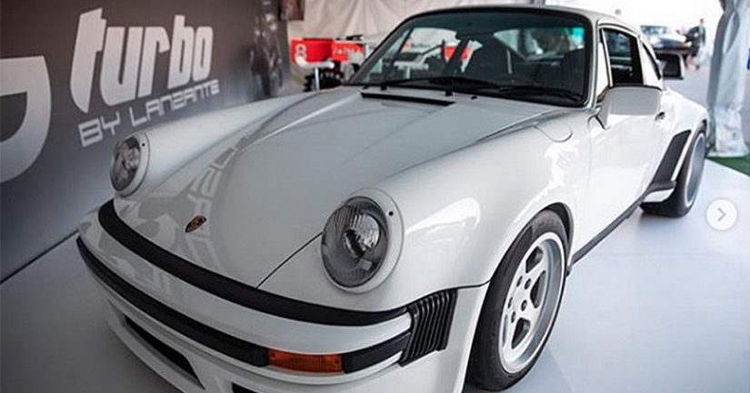 Auto tuotiin julkisuuteen Kalifornian Laguna Secan radalla järjestetyssä Rennsport Reunion -tapahtumassa.