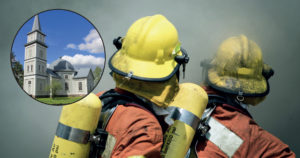 Rautjärven puukirkko tuhoutui – tulipalo syttyi aamusaarnan aikana