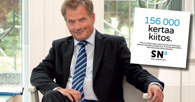 Sauli Niinistö keräsi vaadittavat kannattajakortit moninkertaisesti – kampanja alkaa joulukuussa
