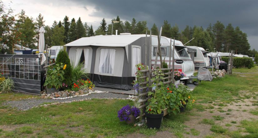 Sautinkari on toiminut karavaanareiden tukikohtana jo kolmen vuosikymmenen ajan.