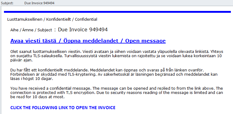 Loppukäyttäjien voi olla hankalaa erottaa hyvin tehty huijaus oikeasta turvapostista.