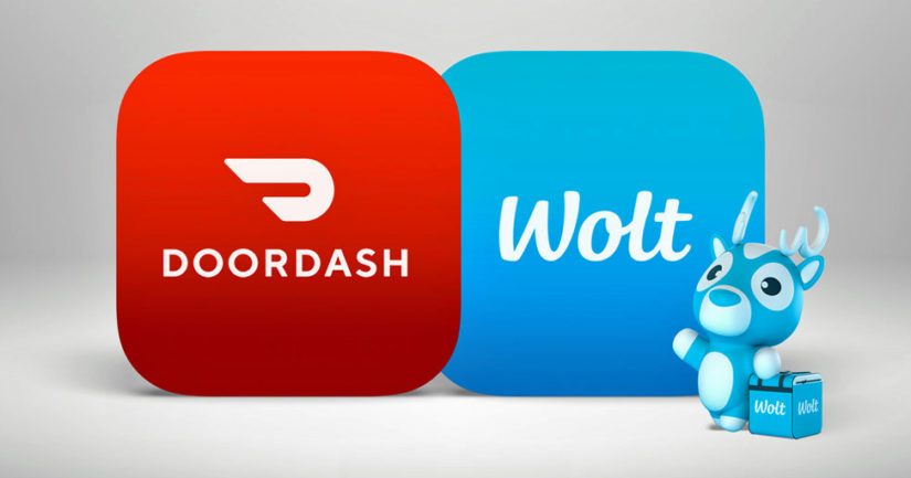 Kuva Wolt Amerikkalainen ruokakuljetuksiin erikoistunut Doordash maksaa Woltin kauppahinnan osakkeillaan.