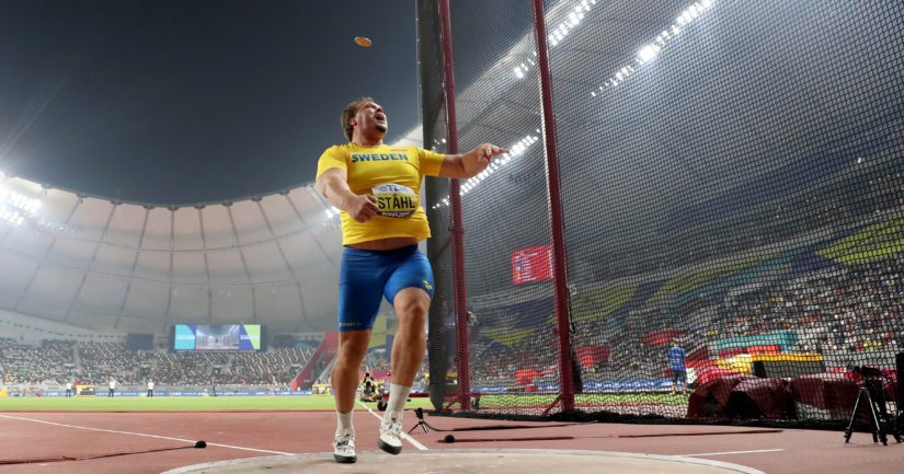Suomea puhuva Ruotsin Daniel Ståhl on kiekonheiton olympiavoittaja ja maailmanmestari (Kuva: AOP)